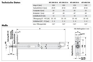 Rohrtürschließer ATS 600/35 A